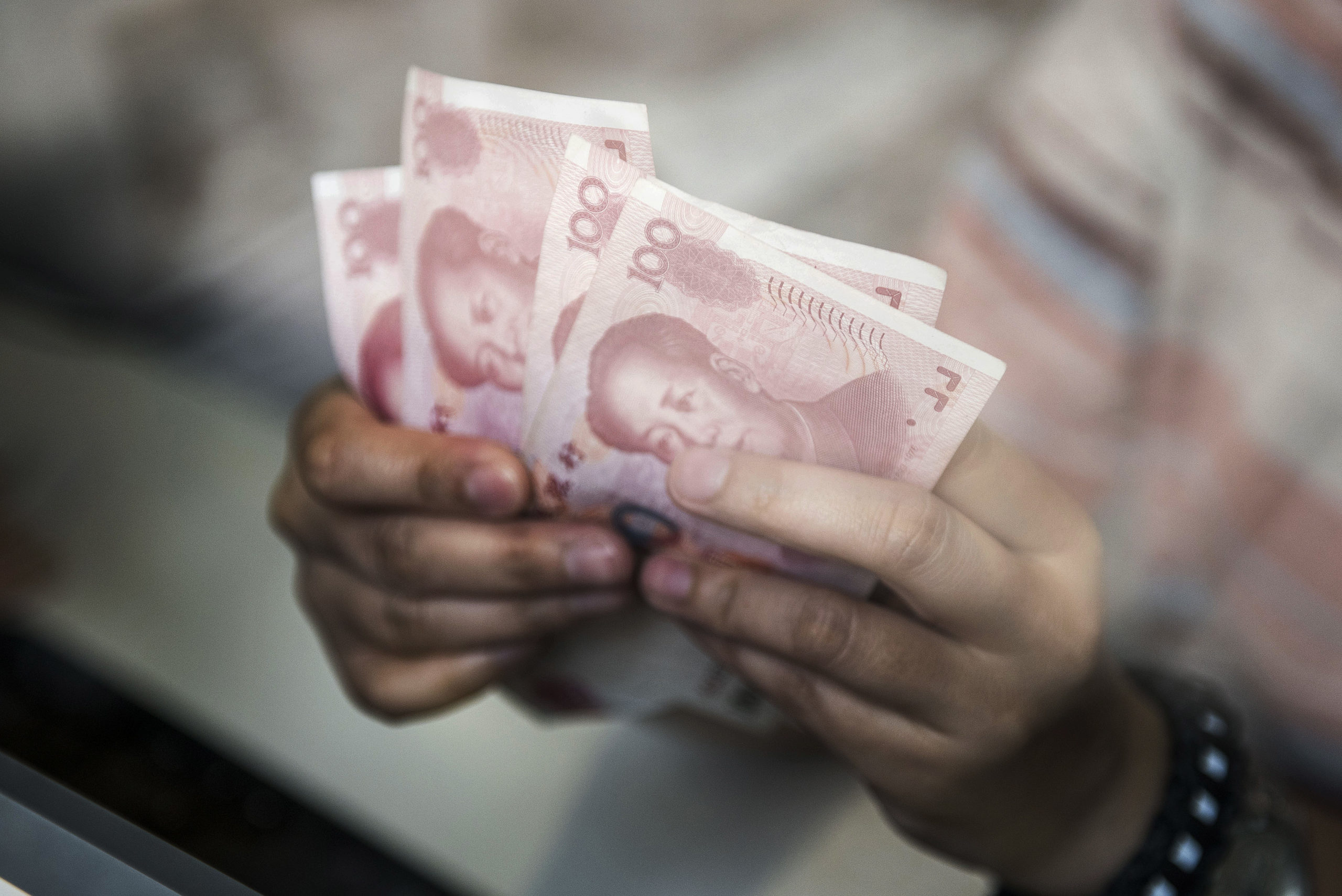 Currency Exchange Bureaus As China Roils Markets For Second Day As Yuan Tumbles With Stocks