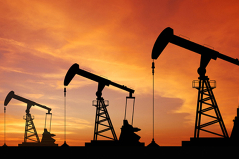 Crude oil gains