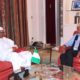 Buhari and Soyinka Seated