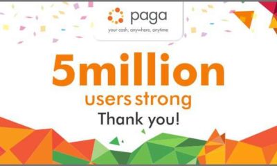 Paga hits 5 million users