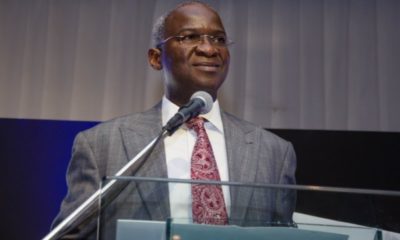 The Minister of Power, Works and Housing, Babatunde Fashola