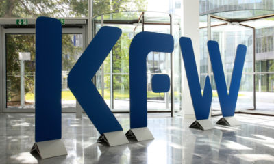 Logo der KfW, im April 2012, Deutschland