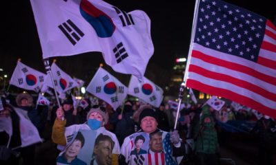 south Korea trump rally