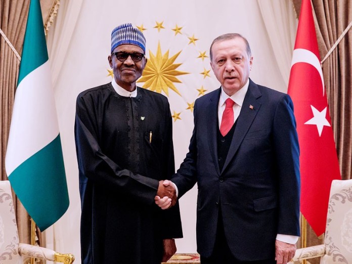 Buhari with Erdogan