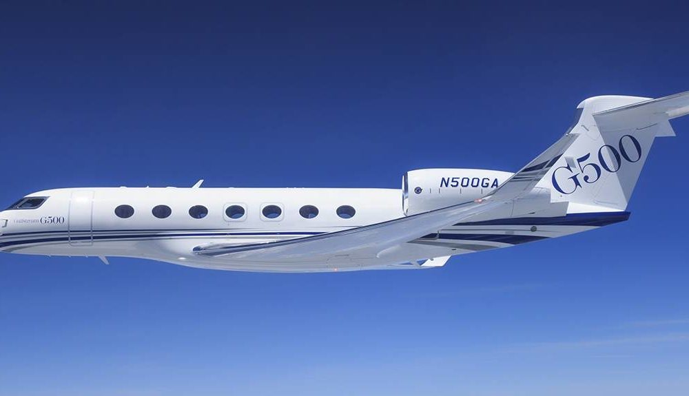 Gulfstream G500 Jet Makes its Debut