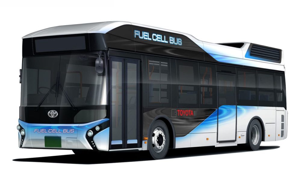 Toyota Introduces Hydrogen Fuel Cell Bus