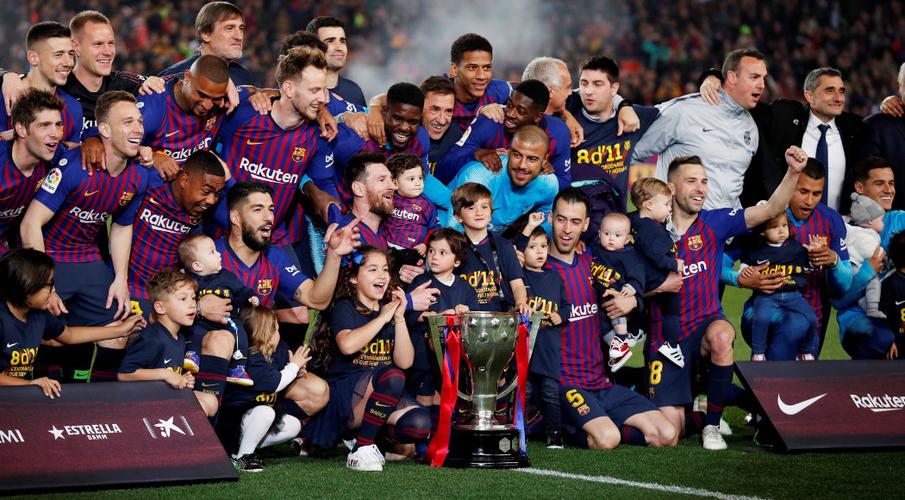 FC Barcelona Emerges 2018/19 La Liga Champions