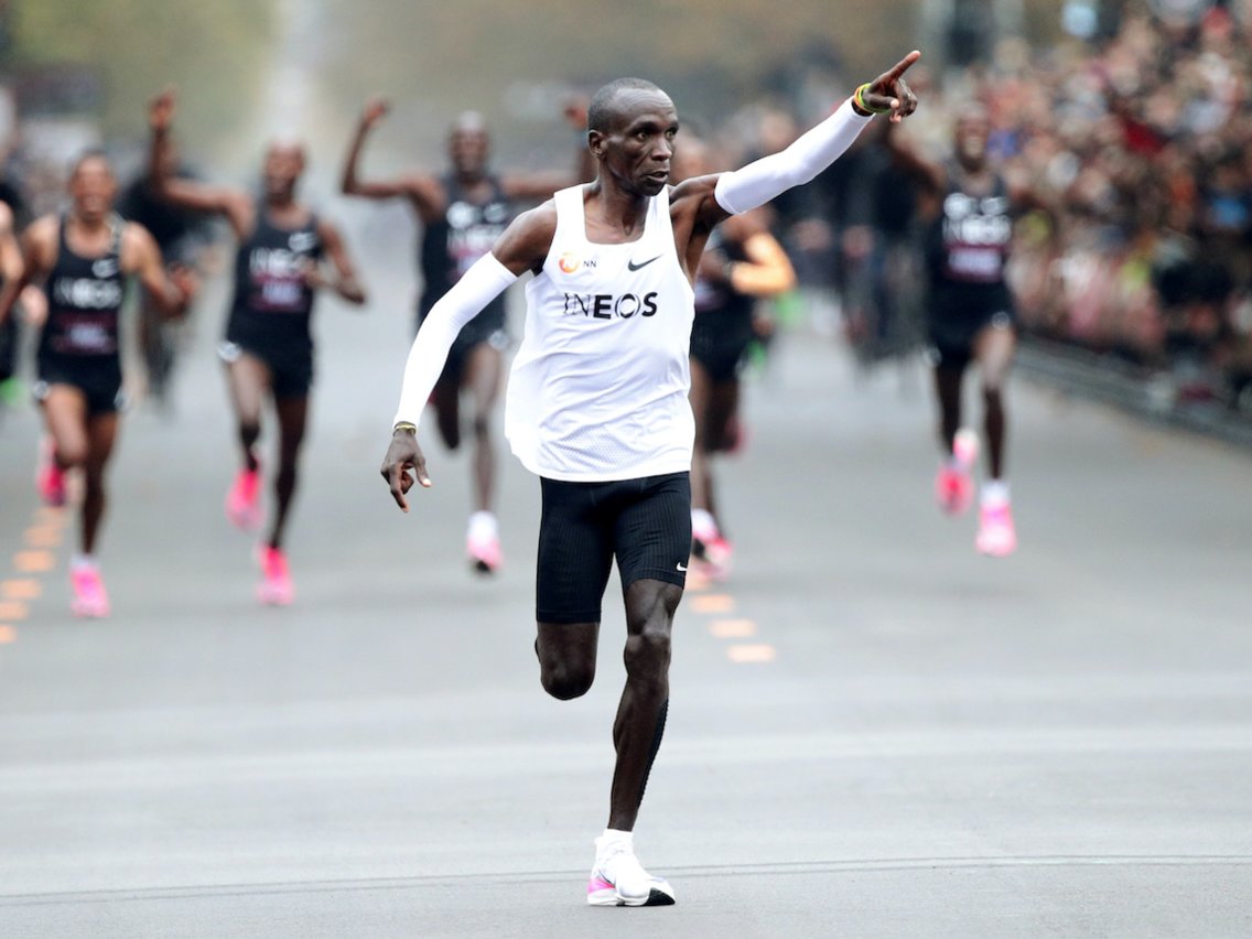 Eliud Kipchoge Breaks Record, Runs Marathon Under 2 Hours