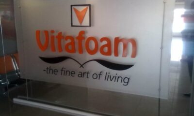 Vitafoam glass wall