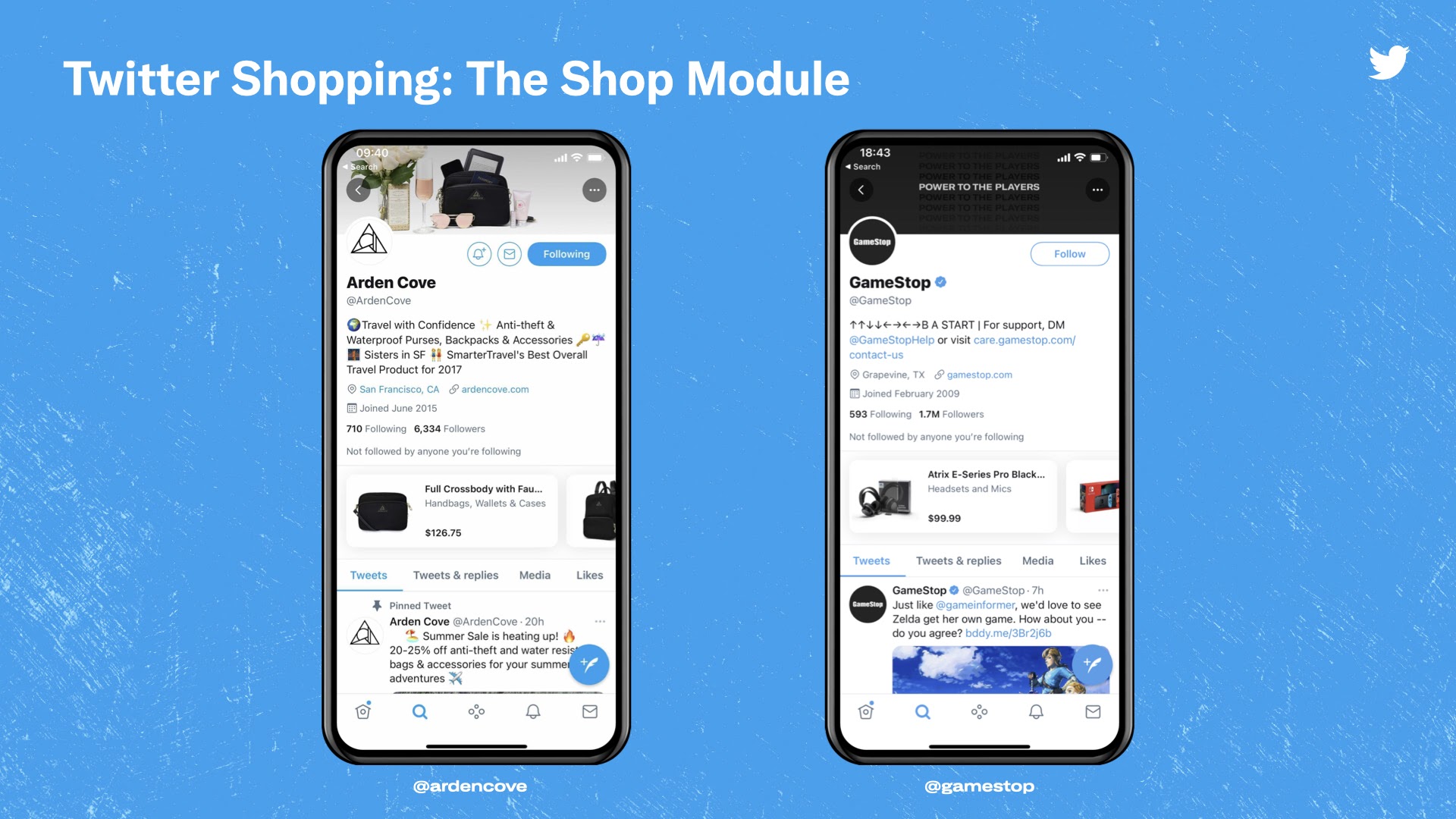 Twitter Shop Module- Investors King