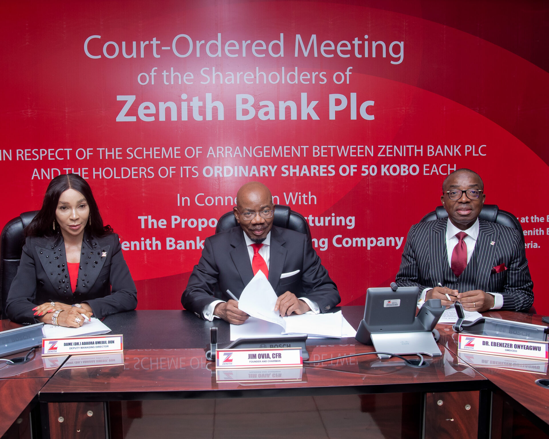 Zenith Bank EGM